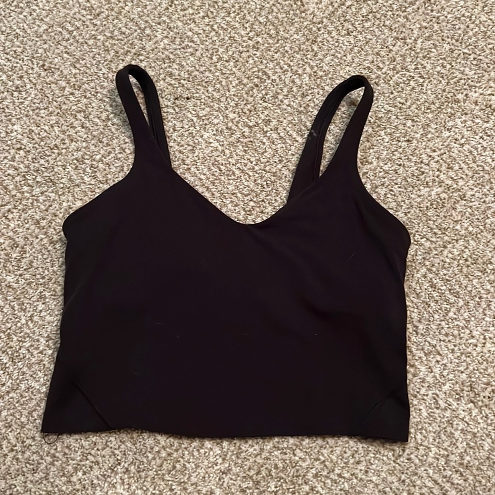 lululemon align tank cropped size 6